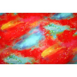 3 Wishes Fabric AMERICAN ICONS FROM 3 WISHES  ASTRACT FLAME - 100% COTTON FABRIC