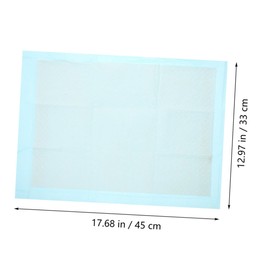 Abaodam 20Pcs Super Absorbent Disposable Pet Training Pads for Small Dogs Puppies Leak Pee Mats for Home Use for Potty Training Travel Convenience