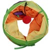 Pet Tunnel Iridescent Foldable Cat STunnel with Interactive Ball and