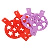 4pcs Pancake Mold 7 Hole Silicone Eggs Making Mold Nonstick