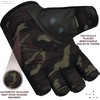 RDX Weight Lifting Gloves, Extra Stretchy Long Wrist Support, Full