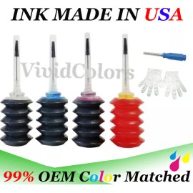 Vivid Colors Premium Ink Refill Kit for Canon PG-210/210XL, CL-211/211XL Cartridges