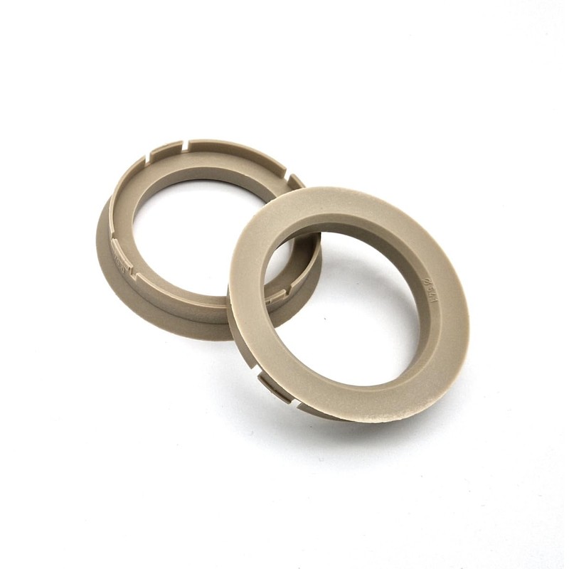 4x Centring Rings 70.0-54.1 I 70.0 to 54.1 Beige Centering