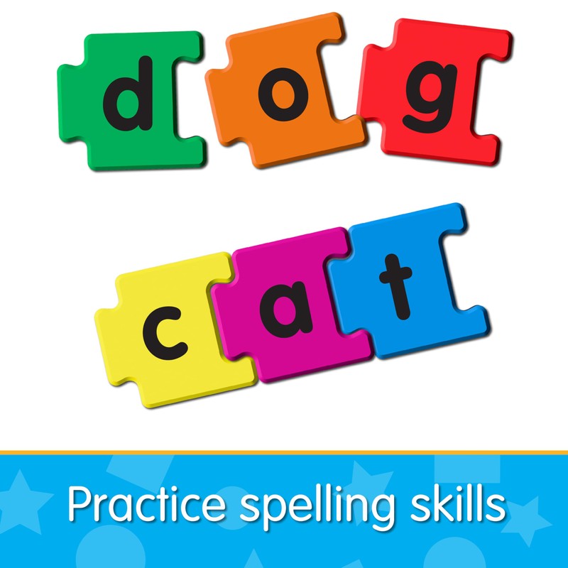 The Learning Journey Magnetic Linking Letters | Set of 40