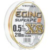 UNITIKA 4961704812541 Line Casline Eging Super PEIII X8 210m 0.5
