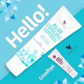 Forever Aloe Cooling Lotion with Eucalyptus and Menthol | Muscle and Joint Support