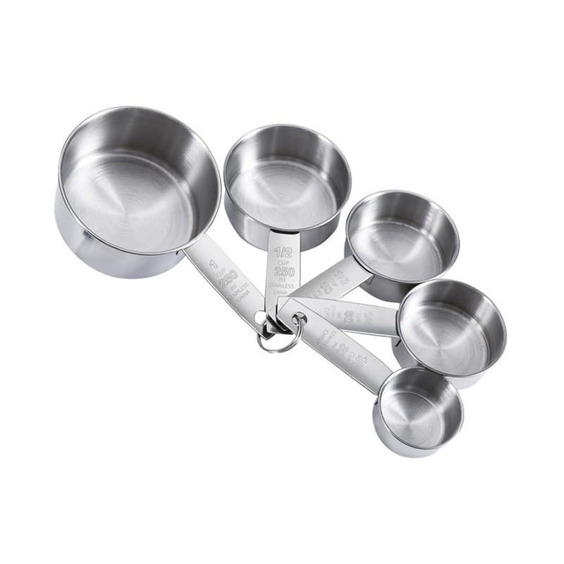 Measuring Spoon Set, Stainless Steel Dosing Spoon, Teaspoon, Measuring Cup