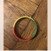 Rep.Brand RBG Wristband Pan African Flag