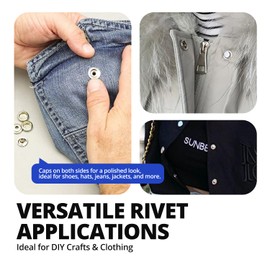 120 pcs Stainless Steel Snap Marine Grade Boat Canvas Snaps Fasteners kit 15 mm Snap Button Press Stud Cap for Fabric Jeans Jackets DIY Craft Marine Boat Canvas Snap Kit Clothing PU