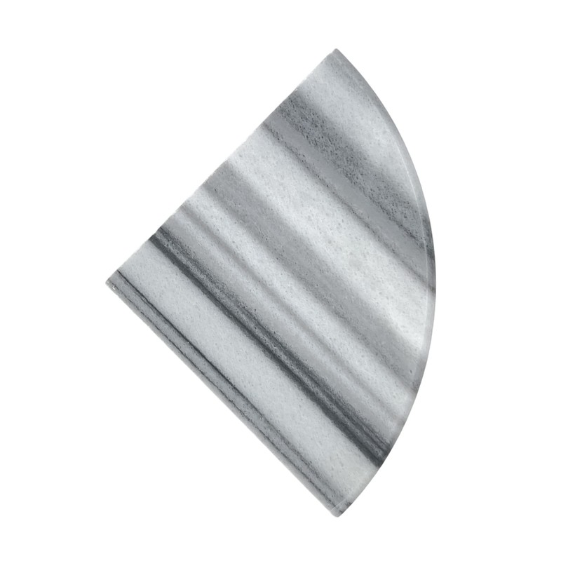 Tenedos Equator Marmara Marble Corner Shelf 9 Inches Polished –