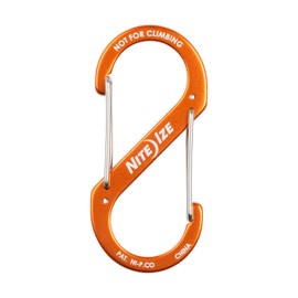 Nite Ize S-Biner Dual Carabiner Aluminum #4-Orange