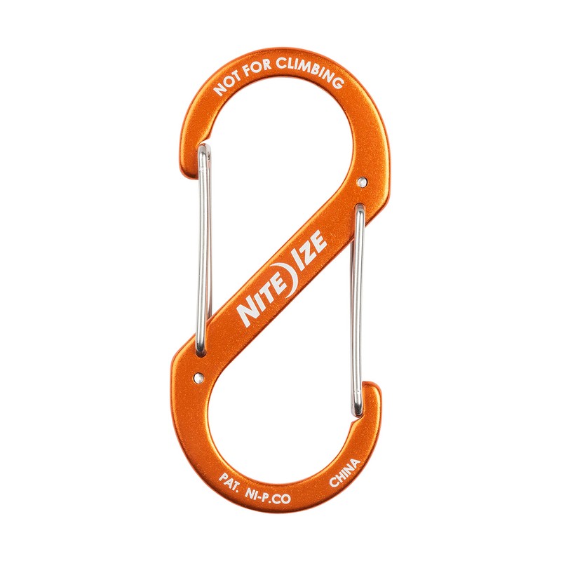Nite Ize S-Biner Dual Carabiner Aluminum #4-Orange