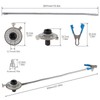 Smgda Torque Angle Meter, 1/2" Drive Wrench Angle Gauge, Angle