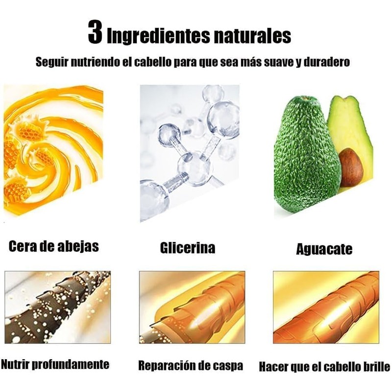Barra de Cera para el Cabello, Barra De Control Del