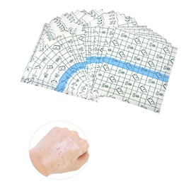 Waterproof Transparent Bandage, Shower Plaster, Waterproof Patchwork, Tattoo Film Healing, 10 x 12 cm, Second Skin, Medical Tape, Ideal for Showering, Sports, Bathing