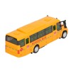 School Bus Model Yellow Die Casting Alloy Openable Door Realistic