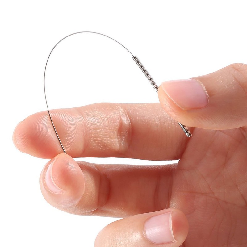 5-Pack 0.2mm Needle Drill Bits, MUXSAM 3D Printer Nozzle Cleaning