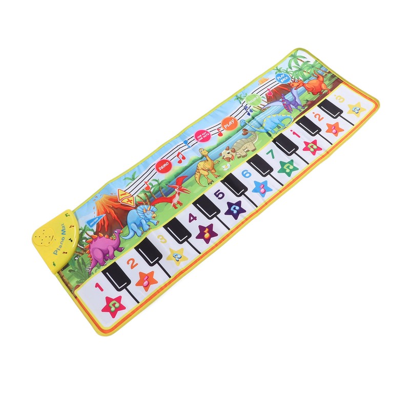 Baby Piano Keyboard Mat Improve Coordination Folding Educational Baby Musical