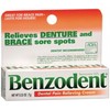 3 Pack Benzodent Denture Ointment - 0.25 Oz Each