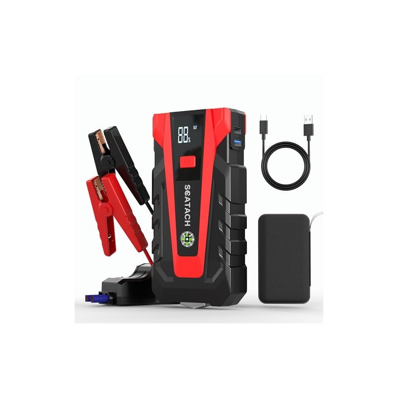 Scatach 3000A Car Battery Jump Starter,12V Jump Starter Battery Pack