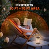 OFF! Refillable Mosquito Lamp, Repels Mosquitoes up to 10 x
