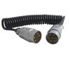 Trailer Spiral Cable Connection Cable Car Trailer Caravan Coupling 7-Pin