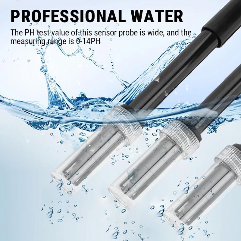 Uadme PH Probe, PH Electrode with BNC Socket, High Sensitivity