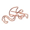 100pcs Flamingo Paper Clip Cute Animal Shape File Note Page