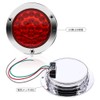 Aoling Tail Lamp 12V 24 LED Round Round Rear Light