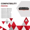 067H 067 Toner Cartridge Set MF656Cdw Compatible Replacement for Canon