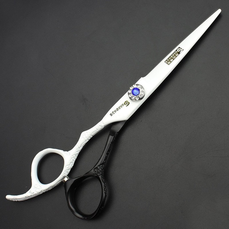 Hairdressing Scissors 6 Left-Handed Japanese High-End Barber Scissors 440C