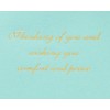Papyrus Sympathy Card (Wishing You Comfort and Peace)