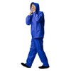 Doqment 3250 Rain Suit, Top and Bottom Set, For Commuting