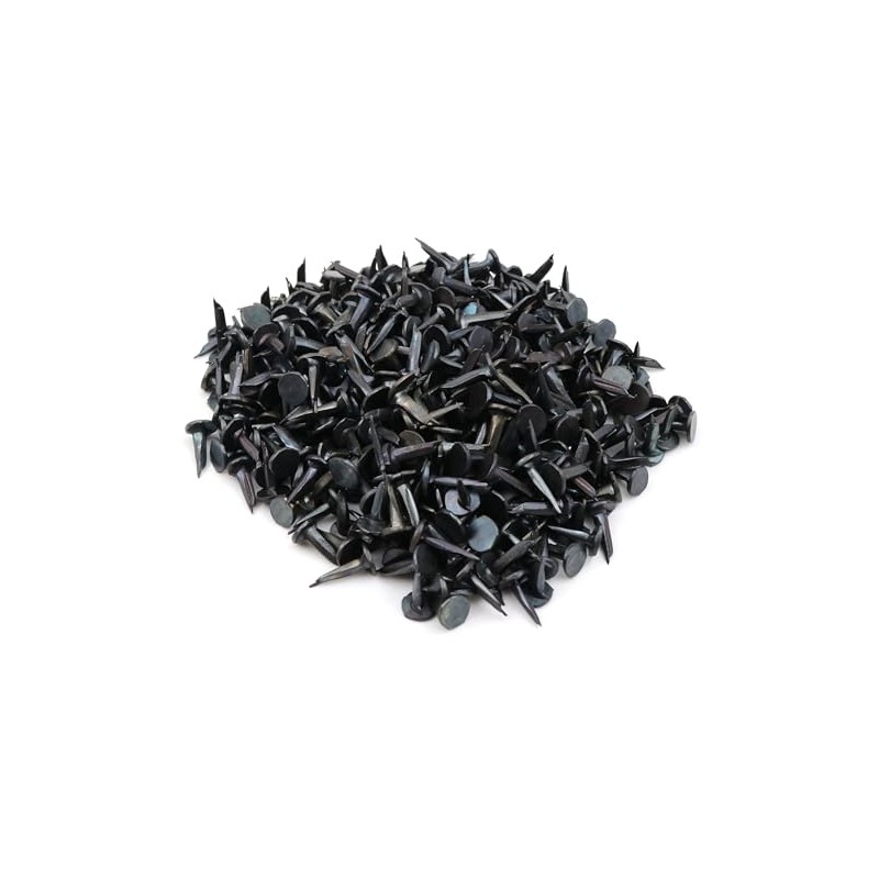 Design61 350 x Fine Cut Nails 6 mm Blued