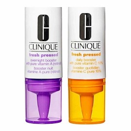 Clinique Fresh Pressed Clinical Daily + Overnight Boosters NIB