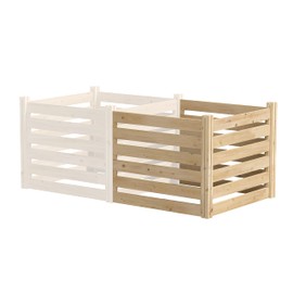 Greenes Fence Cedar Wood Composter Add-On Kit, 36" L x 36" W x 31" H / 173.92 gallons - Not Meant for Independent use; to be Added on to RCCOMP36 Composter Kit - Made in USA with North American Cedar