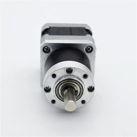 36MM Strong Planetary Deceleration Stepper Gear DC Motor Torque DIY Robot Round/Square Mounting Plate Motor 36GP-42H250B(1 Ratio 721,Square Mounting)