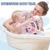 Baby Bath Shower Head with Thermometer Animal Shaped IPX7 Waterproof