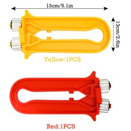 GIAK Beekeeping Wire Tensioner Beekeeping Supplies Pack of 2 Wire Tensioners Cable Tensioner Crimper Hive Frame Tool for Attaching Iron Wire or Stainless Steel Wire to the Nest Frame