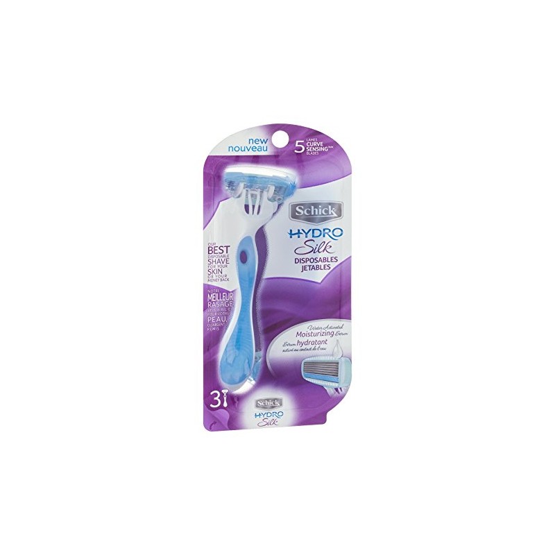 Schick Hydro Silk Curve Sensing Disposable Blades