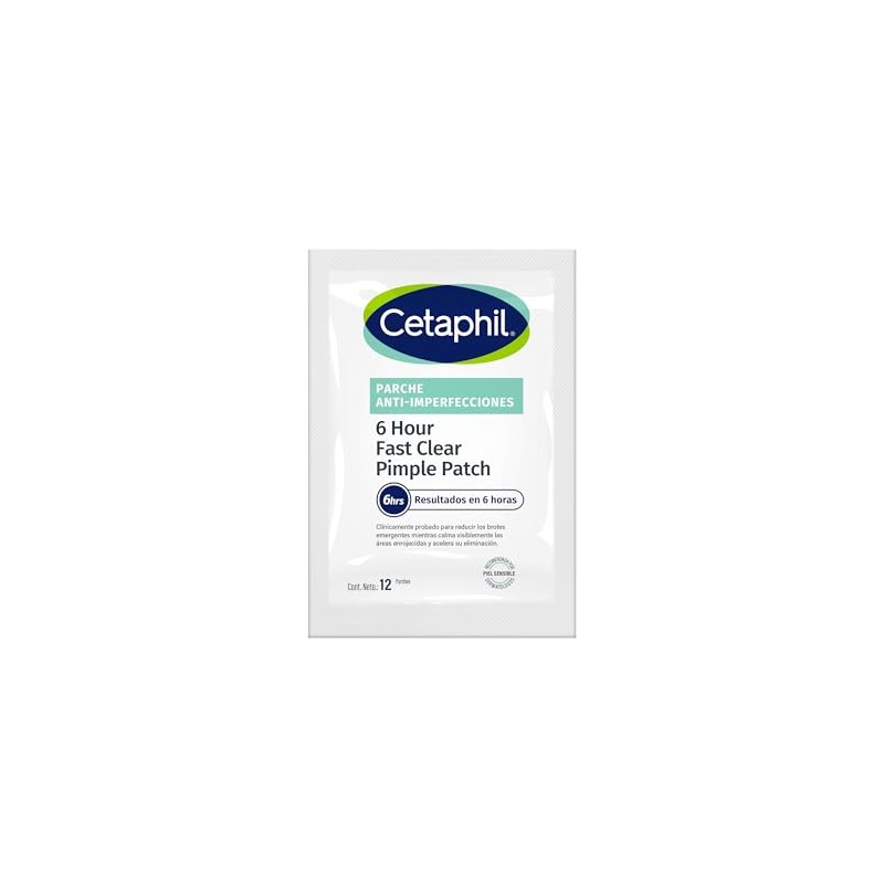 Cetaphil Parches Anti Imperfecciones CICA Heartleaf Piel Sensible 24 Piezas