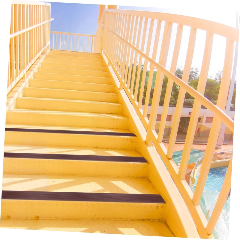 DOITOOL Safety Stair Nosing Soft Non- Strips Rubber Edges for