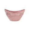Klocke Plastic bowl for planting or decoration in pastel pink