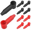 RVBOATPAT 10Pack Battery Terminal Cover for 1/4",5/16",3/8" Battery Post, Silicone