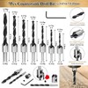 LAMPTOP 26-Pack Woodworking Tools and Accessories Including Countersink Drill Bits,