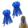 Dalababa 2 Pcs Hair Bow Spiral Streamers, Bow Hairbands Kids