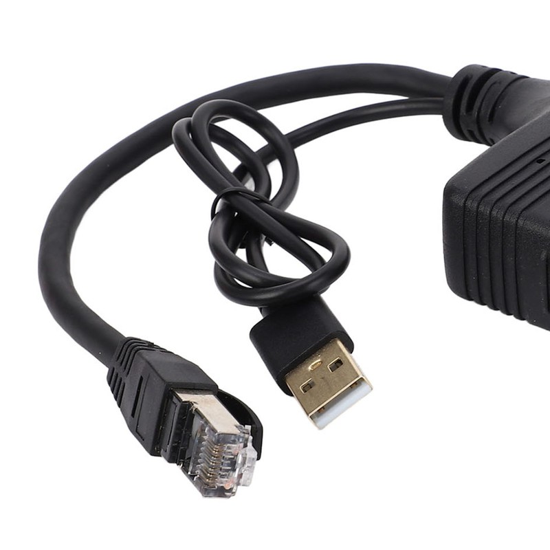 Gigabit Ethernet Splitter 1 in 4 Out 1000Mbps RJ45 Cable