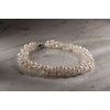 Anthony Vincent Pulsera 3 Hilos Perlas Naturales. 19 cm Color
