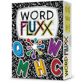 Looney Labs Word Fluxx The Ever-Changing Letter Card Game for Friends and Family - Dynamic Gameplay | English