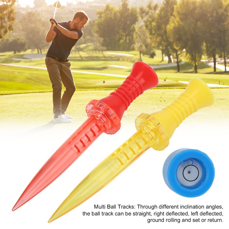 Golf Tee Plastic Magnetic Golf Tee Holder Adjustable Height with